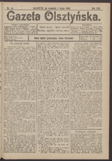 Gazeta Olsztyńska, 1906, nr 14