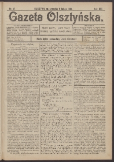 Gazeta Olsztyńska, 1906, nr 17