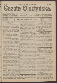Gazeta Olsztyńska, 1906, nr 21