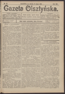Gazeta Olsztyńska, 1906, nr 25