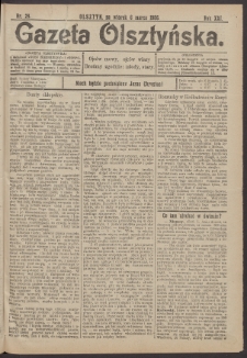 Gazeta Olsztyńska, 1906, nr 28