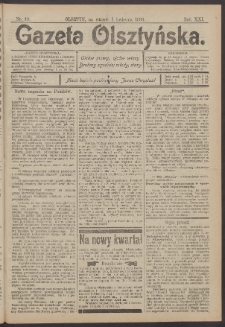 Gazeta Olsztyńska, 1906, nr 40