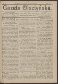 Gazeta Olsztyńska, 1906, nr 44