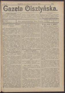 Gazeta Olsztyńska, 1906, nr 47