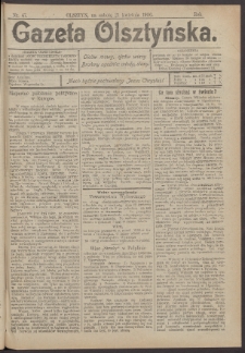 Gazeta Olsztyńska, 1906, nr 47
