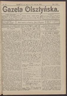 Gazeta Olsztyńska, 1906, nr 49