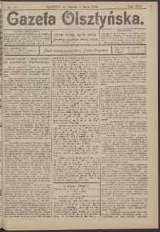 Gazeta Olsztyńska, 1906, nr 54
