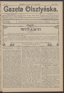 Gazeta Olsztyńska, 1906, nr 56