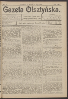 Gazeta Olsztyńska, 1906, nr 60