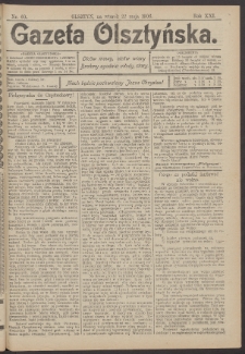 Gazeta Olsztyńska, 1906, nr 60
