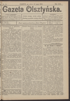 Gazeta Olsztyńska, 1906, nr 62