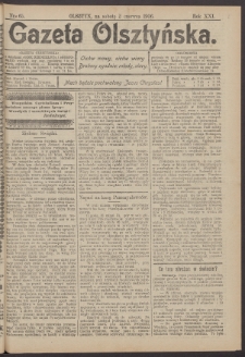 Gazeta Olsztyńska, 1906, nr 65