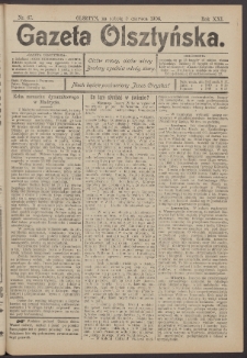 Gazeta Olsztyńska, 1906, nr 67