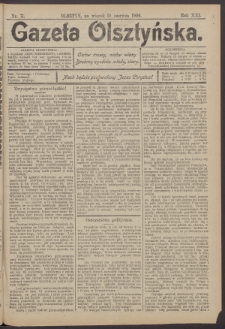 Gazeta Olsztyńska, 1906, nr 71