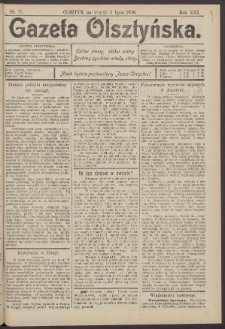 Gazeta Olsztyńska, 1906, nr 77