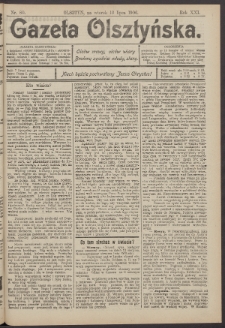 Gazeta Olsztyńska, 1906, nr 80