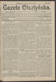 Gazeta Olsztyńska, 1906, nr 81