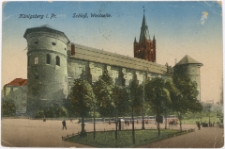 Königsberg i. Pr. Schloß, Westseite