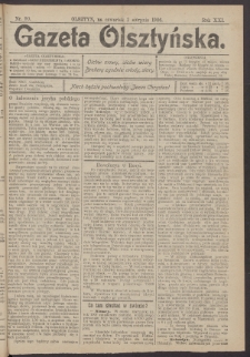 Gazeta Olsztyńska, 1906, nr 90