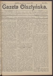 Gazeta Olsztyńska, 1906, nr 91