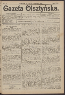 Gazeta Olsztyńska, 1906, nr 97