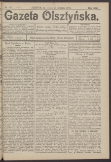 Gazeta Olsztyńska, 1906, nr 100