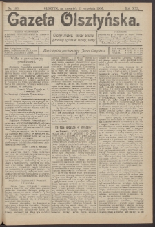 Gazeta Olsztyńska, 1906, nr 108