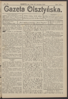 Gazeta Olsztyńska, 1906, nr 115