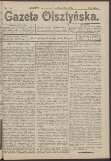 Gazeta Olsztyńska, 1906, nr 116