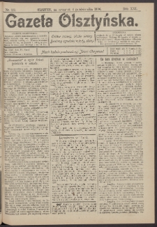 Gazeta Olsztyńska, 1906, nr 117