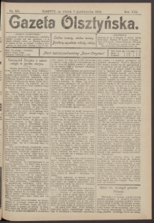 Gazeta Olsztyńska, 1906, nr 119