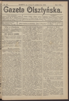 Gazeta Olsztyńska, 1906, nr 127