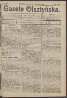 Gazeta Olsztyńska, 1906, nr 129