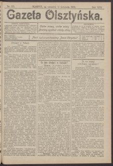 Gazeta Olsztyńska, 1906, nr 135