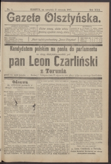 Gazeta Olsztyńska, 1907, nr 8