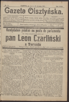 Gazeta Olsztyńska, 1907, nr 10