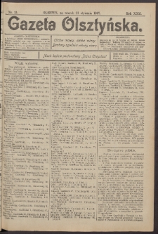 Gazeta Olsztyńska, 1907, nr 13