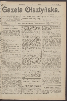 Gazeta Olsztyńska, 1907, nr 16