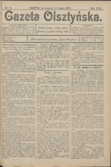 Gazeta Olsztyńska, 1907, nr 26