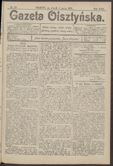 Gazeta Olsztyńska, 1907, nr 28