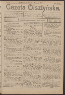 Gazeta Olsztyńska, 1907, nr 35