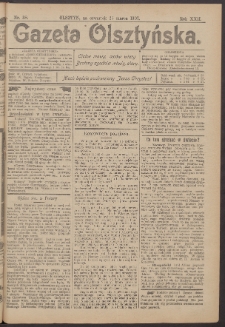 Gazeta Olsztyńska, 1907, nr 38