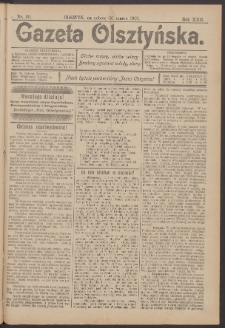 Gazeta Olsztyńska, 1907, nr 39
