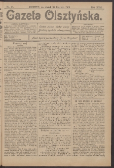 Gazeta Olsztyńska, 1907, nr 48