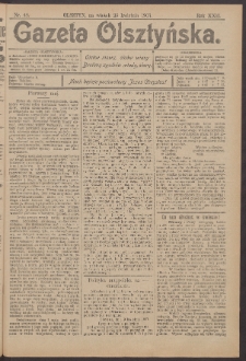 Gazeta Olsztyńska, 1907, nr 48