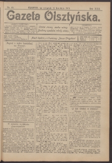 Gazeta Olsztyńska, 1907, nr 49