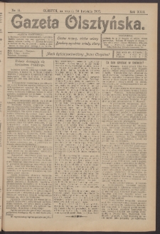 Gazeta Olsztyńska, 1907, nr 51