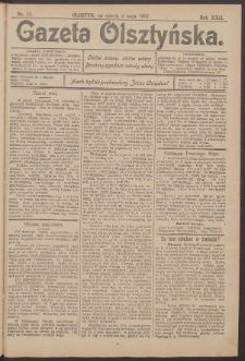 Gazeta Olsztyńska, 1907, nr 53