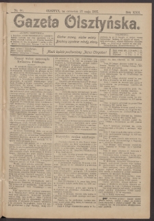 Gazeta Olsztyńska, 1907, nr 60