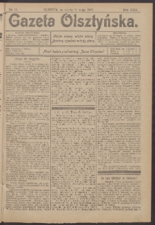 Gazeta Olsztyńska, 1907, nr 61
